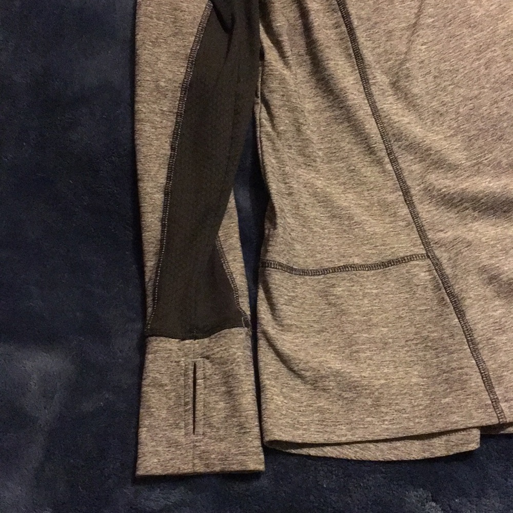 Grey and Black Running Sweatshirt - Picture 2 of 4
